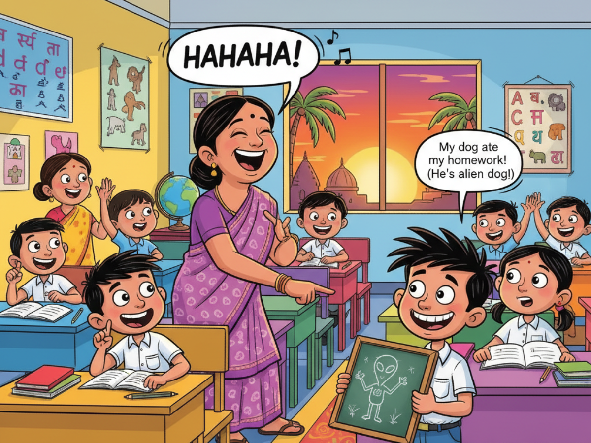 Teacher And Student Jokes In English