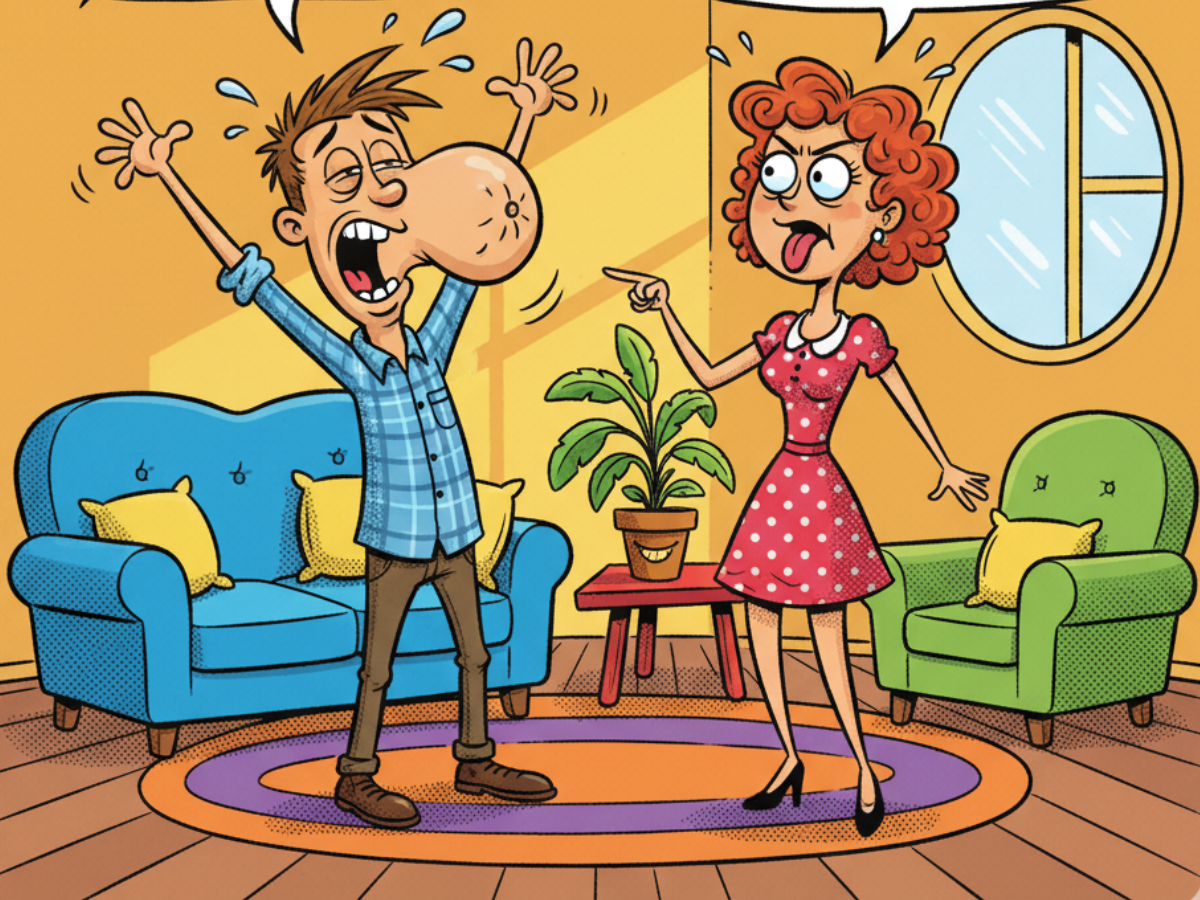 Husband Wife Jokes In English