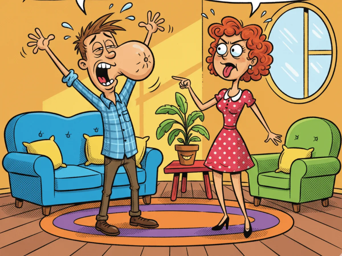 Husband Wife Jokes In English